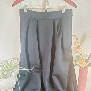 Asos black midi skirt size 12